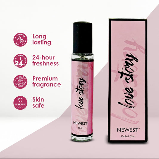 NEWEST LOVE STORY PERFUME 15ML