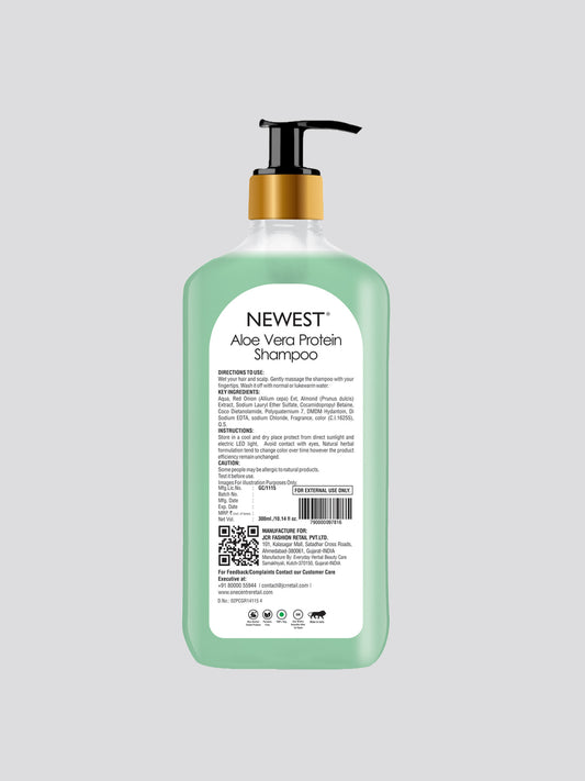 NEWEST ALOE VERA PROTEIN SHAMPOO 300ML