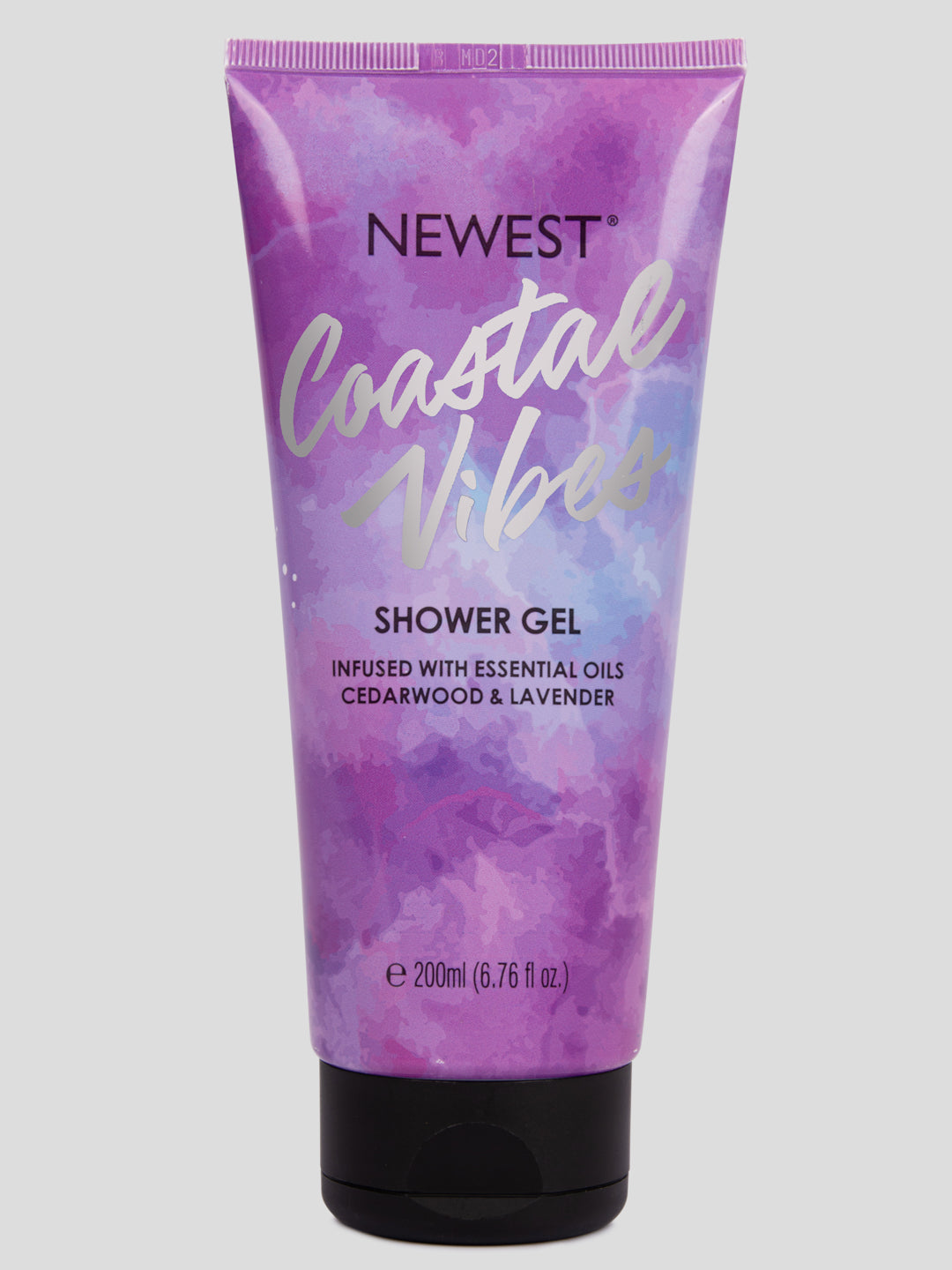 NEWEST COASTAL VIBES LAVENDER & CEDARWOOD SHOWER GEL 200ML