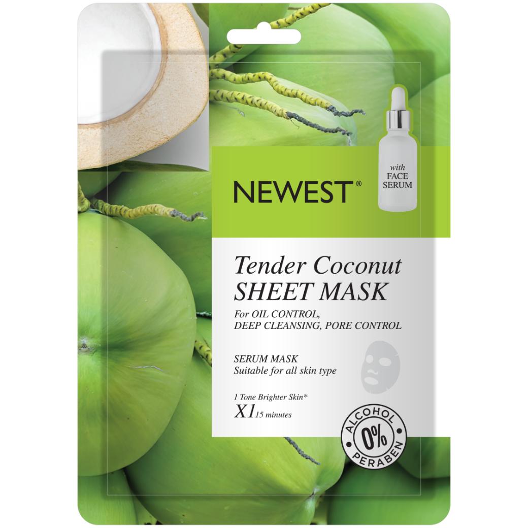 NEWEST TENDER COCONUT SHEET MASK WITH EXTRA SERUM