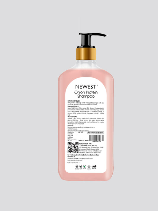 NEWEST ONION ALMOND PROTEIN SHAMPOO 300ML