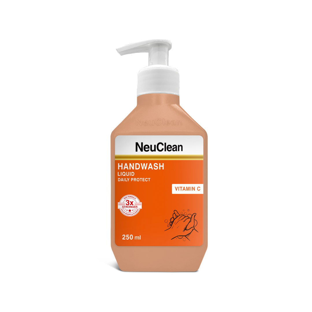 NEUCLEAN HANDWASH LIQUID DAILY PROTECT VITAMIN C 250ML